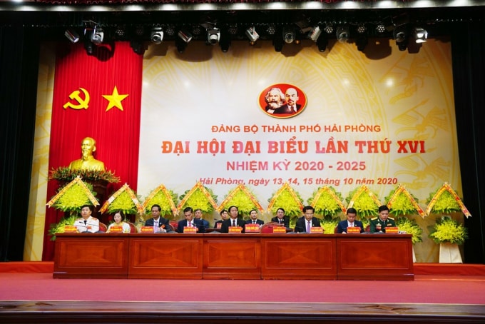 Đại hội đại biểu Đảng bộ thành phố Hải Phòng lần thứ XVI, nhiệm kỳ 2020 - 2025 bắt đầu phiên trù bị.