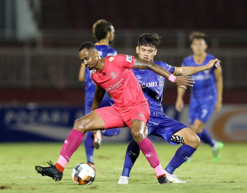 Becamex Bình Dương thắng 3-1 Sài Gòn FC ở V.League 2020. Ảnh: thethao247.