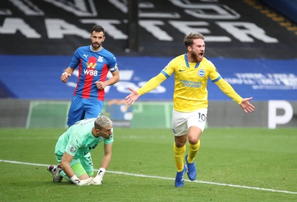 Mac Allister đã có bàn gỡ muộn màng cho Brighton sau gần 20 pha dứt điểm. Ảnh: thethao247.