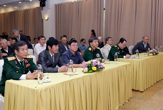 Các đại biểu tham dự buổi gặp mặt. Ảnh: Việt Cường