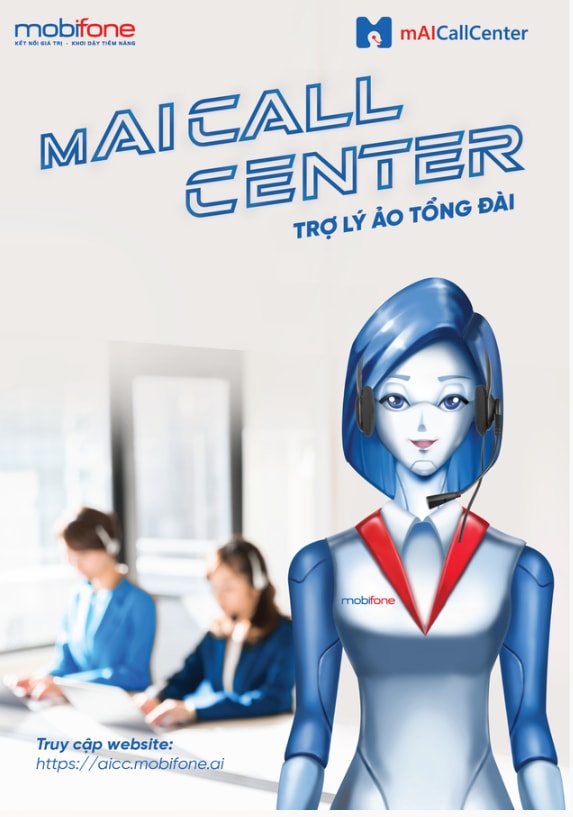 Giải pháp Tổng đài thông minh mAICallCenter của MobiFone ứng dụng công nghệ giọng nói Trí tuệ nhân tạo với ngữ điệu tự nhiên, đa vùng miền, đa giới tính