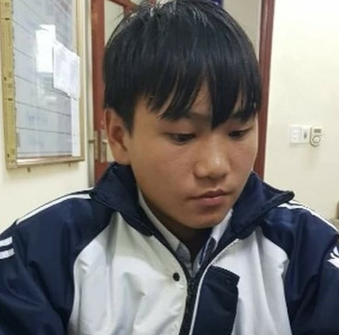 Đối tượng Giàng Seo Nhà tại cơ quan điều tra. Ảnh: TL.