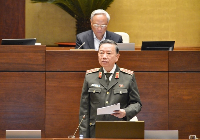 Đại tướng Tô Lâm - Bộ trưởng Bộ Công an.