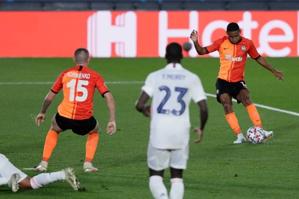Shakhtar có một hiệp thi đấu khá xuất sắc. Ảnh: thethao247.