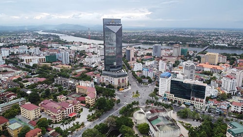 Những đổi thay ở trung tâm đô thị Huế.
