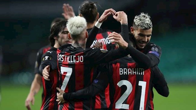 Celtic 1-3 Milan: Milan cân bằng kỷ lục 56 năm. Ảnh: bongda24h