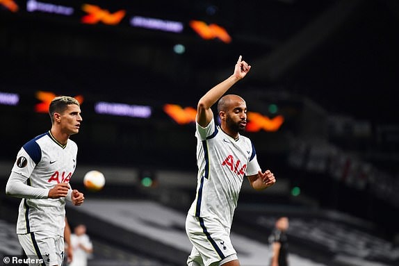 Cầu thủ Lucas Moura mở tỷ số trận đấu. Ảnh: bongda24h