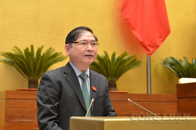 Chủ nhiệm Ủy ban Khoa học, Công nghệ và Môi trường của Quốc hội Phan Xuân Dũng.