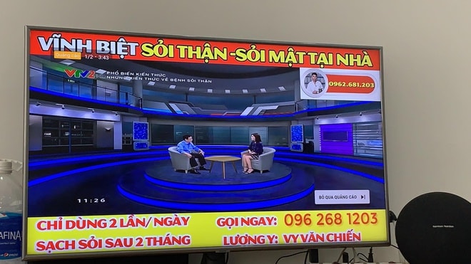 Trước đó, VTV cũng từng là nạn nhân của một đoạn video quảng cáo trên Facebook, mạo danh nhà đài này để quảng cáo thuốc Đông Y.