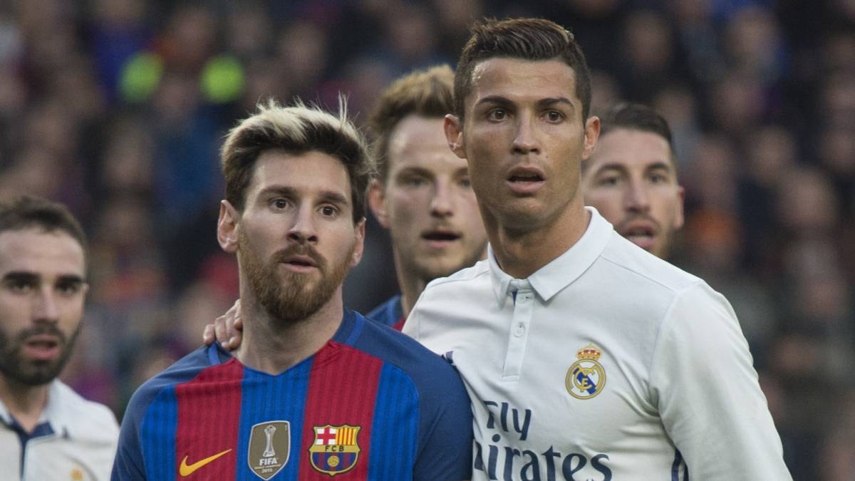 Thiếu Ronaldo, Messi không thể ghi bàn vào lưới Real Madrid. Ảnh: TL