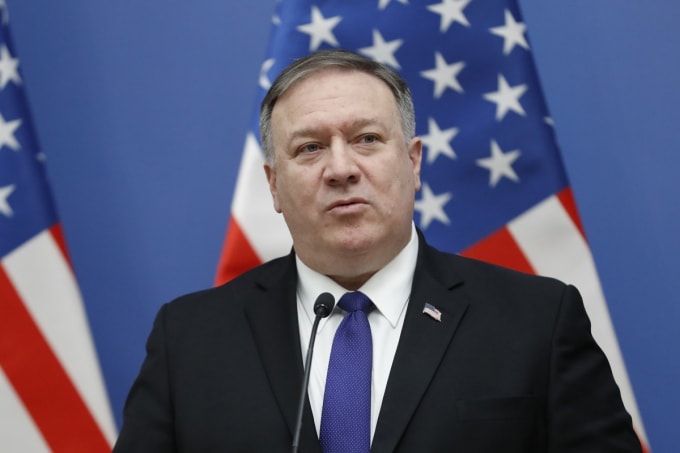 Ngoại trưởng Mỹ Mike Pompeo sẽ thăm Ấn Độ vào đầu tuần tới - Ảnh: Reuters