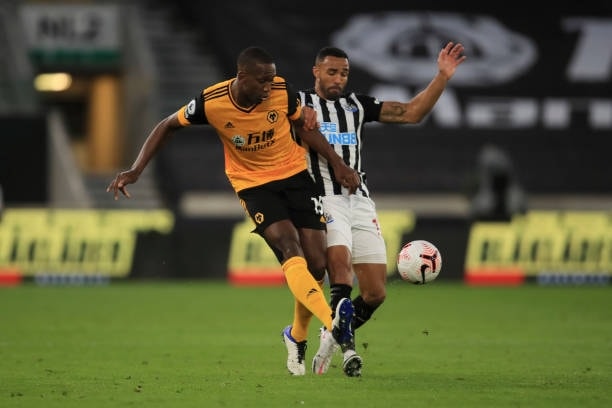Câu lạc bộ Newcastle đã phong tỏa sức tấn công của Wolves trong hiệp 1. Ảnh: thethao247