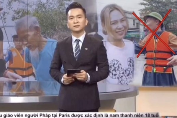 Hình ảnh nghi là bị Huấn