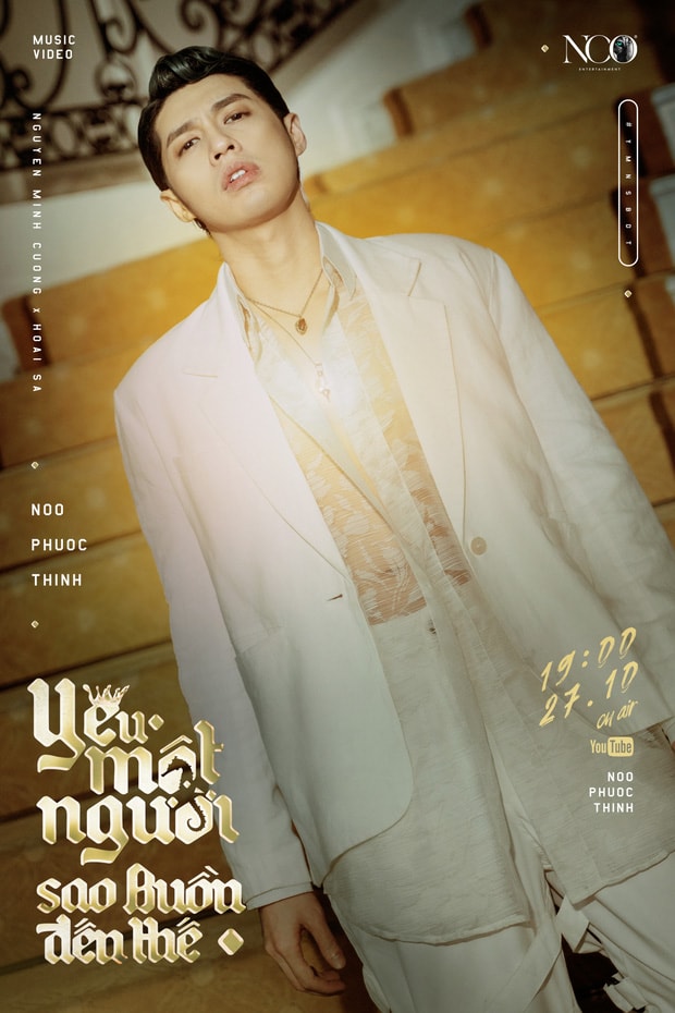 Poster MV với tạo hình Noo Phước Thịnh đầy lịch lãm
