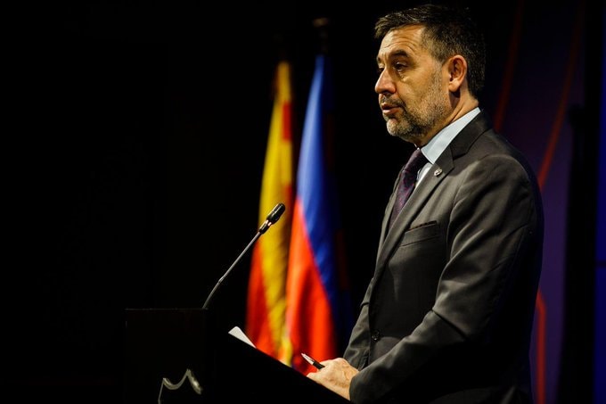 Ông Josep Bartomeu chính thức từ chức chủ tịch Barca. Ảnh: thethao247.vn