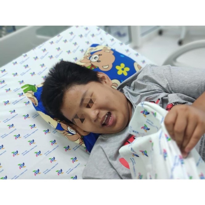 Hiện bệnh nhi đang hồi phục dần. Ảnh: tienphong.vn
