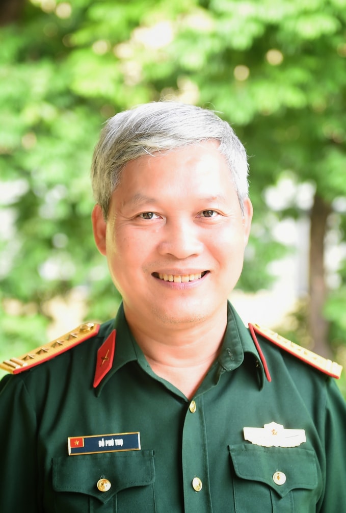 Đại tá Đỗ Phú Thọ - Bí thư Đảng ủy, Phó Tổng biên tập Báo Quân đội nhân dân.