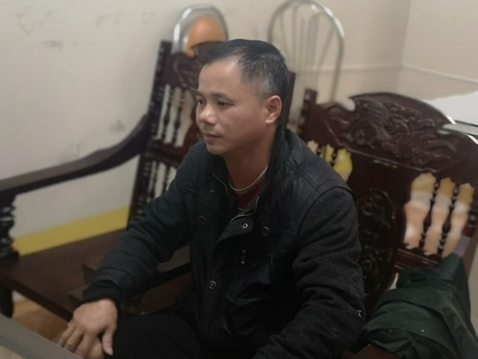 Bùi Đức Lâm làm việc với công an