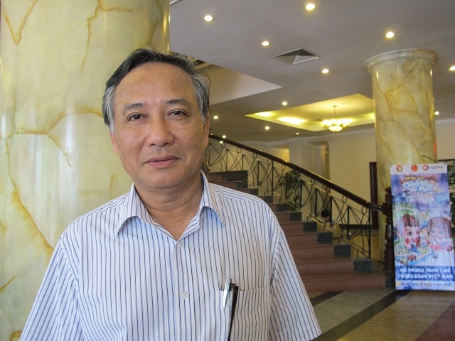Nhà báo Dương Phước Thu - Phó Chủ tịch Thường trực Hội Nhà báo tỉnh Thừa Thiên Huế.