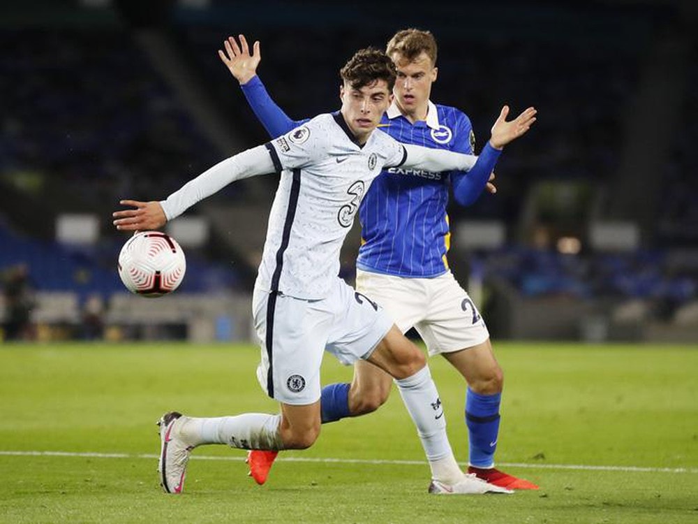 HLV Lampard dành lời khen tuyệt đối cho Havertz. Ảnh: TL