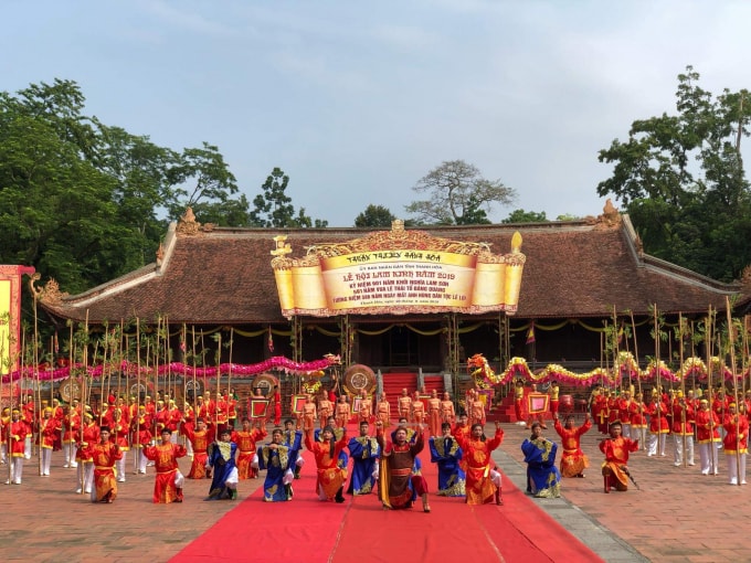 Lễ hội Lam Kinh là lễ hội mang tính lịch sử gắn liền với triều đại nhà Hậu Lê