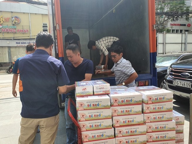 Báo Pháp Luật TP.HCM đã nhận được tổng cộng là 2.878.263.470 đồng. Ảnh: Đặng Lê