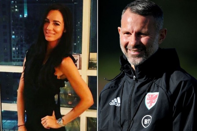 Huyền thoại Manchester United, Ryan Giggs bị điều tra vì hành hung bạn gái. Ảnh: Mirror