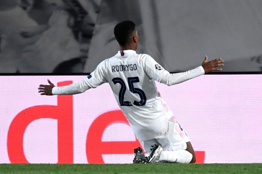 Cầu thủ Rodrygo đem về chiến thắng cho Real Madrid. Ảnh: thethao247.vn