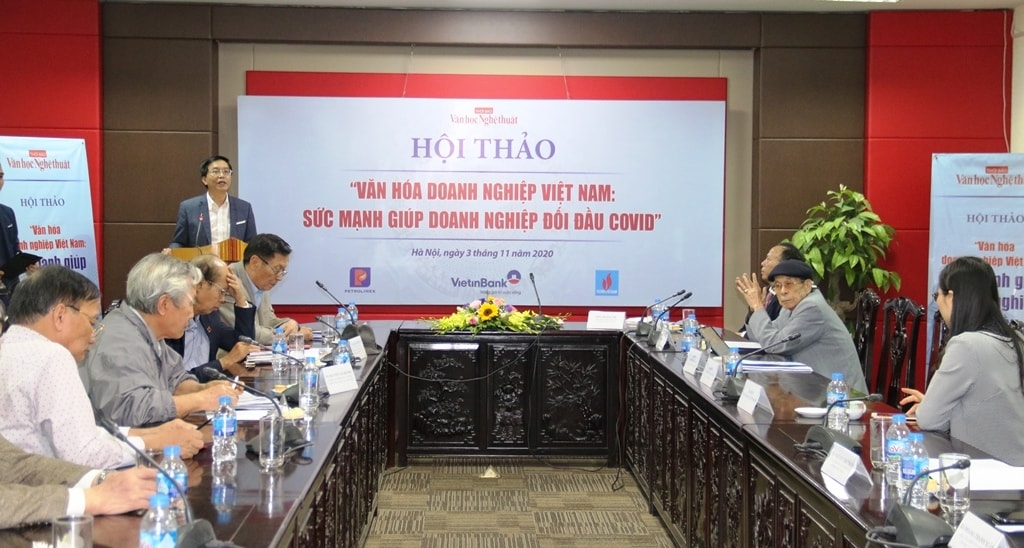 Toàn cảnh Hội thảo Văn hóa Doanh nghiệp: Sức mạnh giúp đẩy lùi Covid.