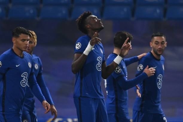 Cầu thủ Abraham giúp Chelsea giành chiến thắng cuối cùng trước Rennes với tỉ số đậm 3-0. Ảnh: thethao247.vn