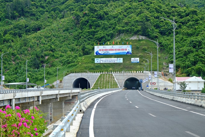 Dự án Hầm Đèo Cả. Ảnh TL