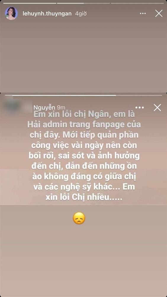 Lời xin lỗi của admin này đã bác bỏ nghi vấn không muốn liên lụy đến Hương Giang.