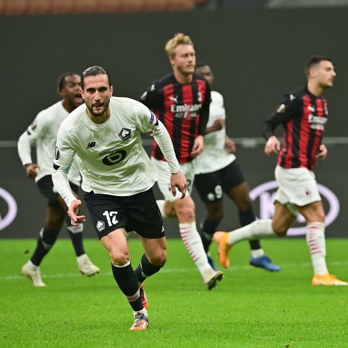 CLB Lille thắng đậm AC Milan tỉ số 3-0 tại San Siro. Ảnh: vov.vn