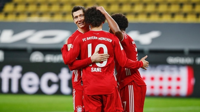 CLB Bayern Munich đánh bại Dortmund 3-2 ở vòng 7 Bundesliga. Ảnh: thethaovanhoa.vn