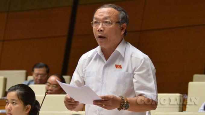 Đại biểu Định Duy Vượt (đoàn Gia Lai).