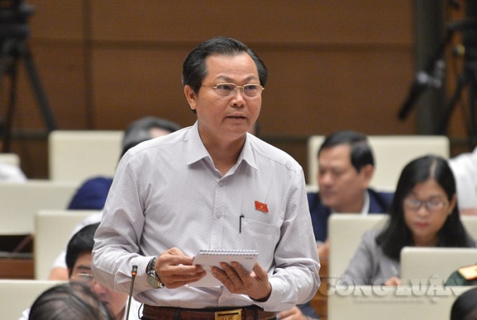 Đại biểu Lưu Văn Đức (đoàn Đắk Lắk).