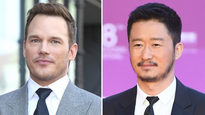 Hai ngôi sao Chris Pratt (trái) và Ngô Kinh sẽ tham gia bản remake