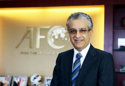 Ông Ebrahim Al Khalifa - Chủ tịch LĐBĐ châu Á vừa gửi thư chúc mừng chức vô địch của CLB Viettel. Ảnh: bongda24h.vn