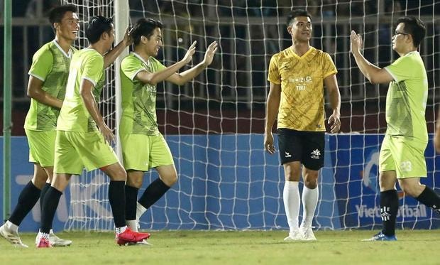 Cris Phan có bàn thắng trong trận giao hữu. Ảnh: TL