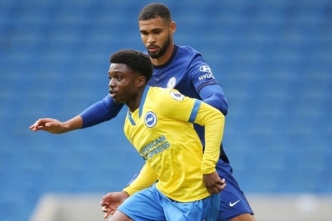 Hậu vệ Tariq Lamptey rời Chelsea tới Brighton. Ảnh: bongda24h.vn