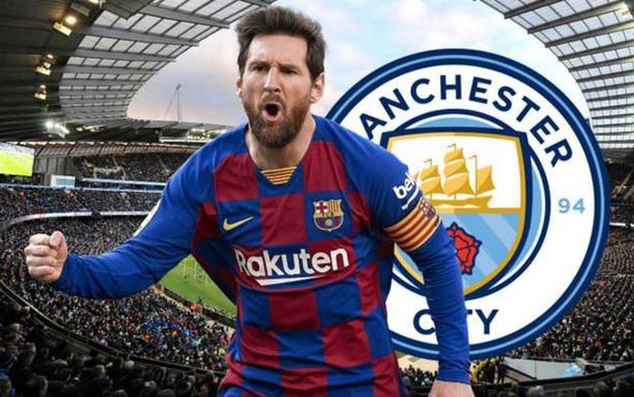 CLB Man City lên kế hoạch chiêu mộ tiền đạo Messi. Ảnh: TL