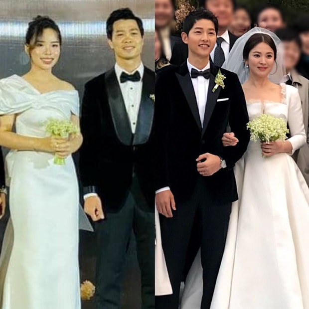 Diện mạo của bà xã Công Phượng khiến khán giả liên tưởng đến cô dâu Song Hye Kyo.