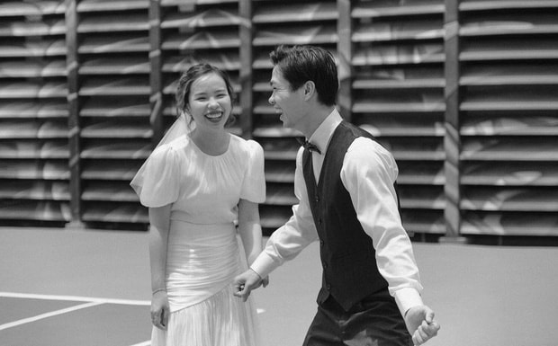 Đôi vợ chồng trẻ Công Phượng – Viên Minh càng nhìn càng thấy đẹp đôi. Ảnh: kenh14.vn