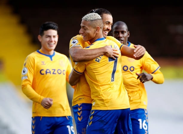 Everton đã có bàn thắng từ rất sớm. Ảnh: thethao247.vn