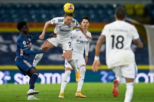 Arsenal tạm xếp thứ 11 sau vòng 9 tại Premier League 2020/21 sau trận hòa 0-0 trước Leeds United. Ảnh: TL