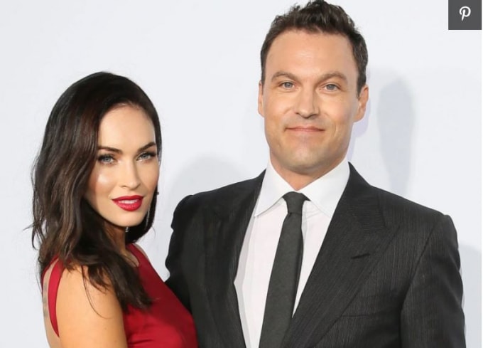Megan Fox và Brian Austin Green. Ảnh: People.