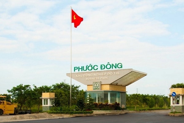 Cổ phần Đầu tư Sài Gòn VRG hiện đang cho thuê hạ tầng Khu công nghiệp Phước Đông, diện tích 2190ha