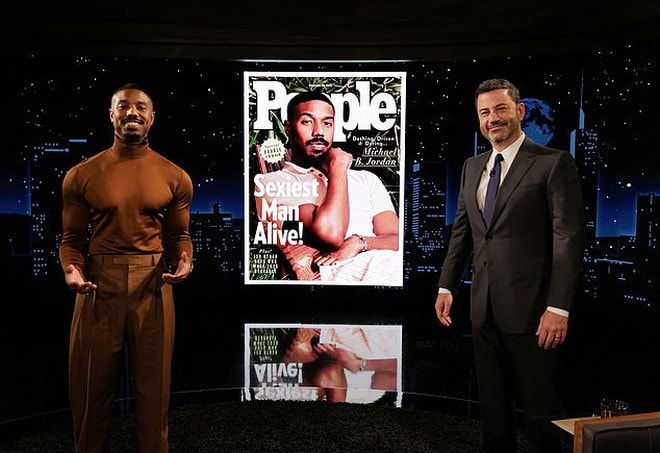 Ngôi sao Black Panther tham gia talkshow Jimmy Kimmel Live!