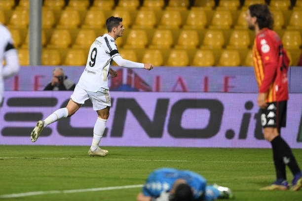 CLB Juventus vươn lên dẫn trước nhờ pha lập công của Morata. Ảnh: internet