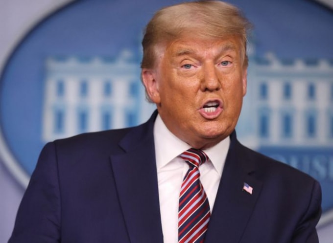 Tổng thống Donald Trump được cho là có ý định tổ chức vận động bầu cử vào ngày ông Joe Biden nhậm chức tại Nhà Trắng vào ngày 20/1/2021 - Ảnh: Getty